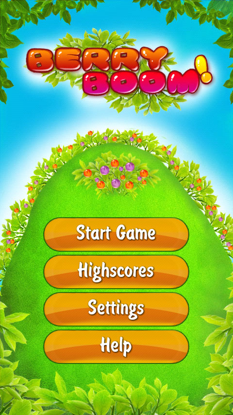 Arcade game Berry Boom! for Android